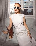 SUPER WHOLESALE | Woven Bamboo and Leather Handbag