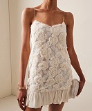 SUPER WHOLESALE | strapless Lace Up Mini Dress