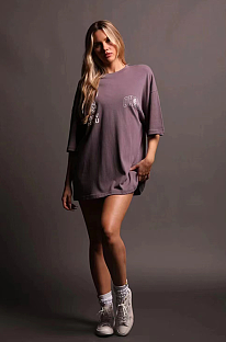 SUPER WHOLESALE |  Wolf Printed  Tee