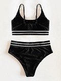 SUPER WHOLESALE | 2 Pieces Swimwear in Black