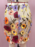 SUPER WHOLESALE | 3D Flowers Skirt Set