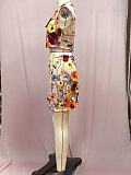 SUPER WHOLESALE | 3D Flowers Skirt Set