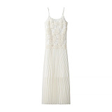 SUPER WHOLESALE | strapless Lace Up Mini Dress