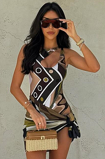 SUPER WHOLESALE | Hollow-out Mini Dress