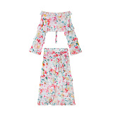 SUPER WHOLESALE | Printed Skirt Set