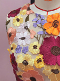 SUPER WHOLESALE | 3D Flowers Skirt Set