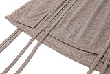 SUPER WHOLESALE | Drawstring Design Dress