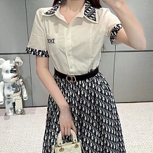 SUPER WHOLESALE | Monogram Shirt Dress