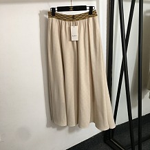 SUPER WHOLESALE |Stretch Waist Pleated Skirt