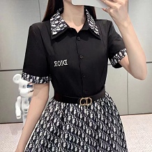 SUPER WHOLESALE | Monogram Shirt Dress