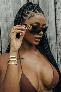 SUPER WHOLESALE | Rimless Smoke Sunglasses