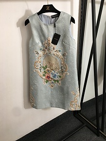 SUPER WHOLESALE |  Embroidered Beaded Strapless Dress