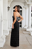 SUPER WHOLESALE | Strapless Beaded Slim-fit Long Dress