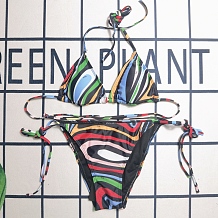 Printed  Bikini 2 Piece Swimwear
