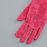 SUPER WHOLESALE |Embroidered Strapless Midi Dress with Gloves