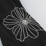 SUPER WHOLESALE | Off-shoulder Bling Bling Long Dress