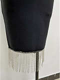 SUPER WHOLESALE | Fringes Tank Dress