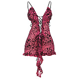 SUPER WHOLESALE | Leopard Stretch Romper