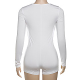 SUPER WHOLESALE | Plunging Neck Romper