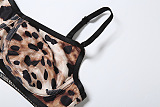 SUPER WHOLESALE | Leopard Shorts Set with Bra Top