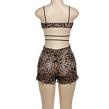 SUPER WHOLESALE | Leopard Stretch Romper