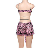SUPER WHOLESALE | Leopard Stretch Romper