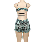 SUPER WHOLESALE | Leopard Stretch Romper