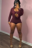 SUPER WHOLESALE | Plunging Neck Romper