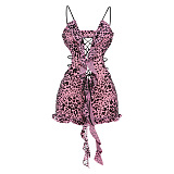 SUPER WHOLESALE | Leopard Stretch Romper