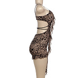 SUPER WHOLESALE | Leopard Stretch Romper