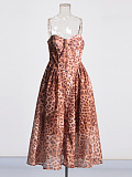 SUPER WHOLESALE | Leopard Print Midi Dress