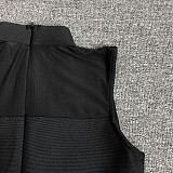 SUPER WHOLESALE | Patch Work Mesh Dress