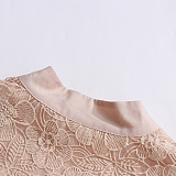 SUPER WHOLESALE | Puffy Shoulder Lace Dress
