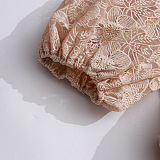SUPER WHOLESALE | Puffy Shoulder Lace Dress