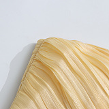 SUPER WHOLESALE | Strapless Ruffles Gown