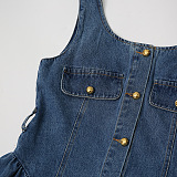 SUPER WHOLESALE | Denim Tank Dress