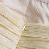 SUPER WHOLESALE | Strapless Ruffles Gown