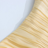 SUPER WHOLESALE | Strapless Ruffles Gown