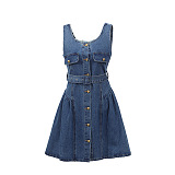SUPER WHOLESALE | Denim Tank Dress