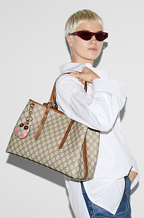 SUPER WHOLESALE |  Emblem large tote bag