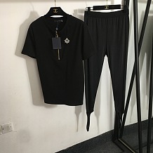 SUPER WHOLESALE | Stirrup Leggings Set with Zip Up Tee Top