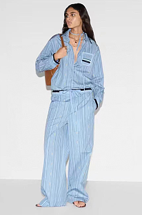 SUPER WHOLESALE |Shirt Set with Loose Pants