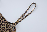 SUPER WHOLESALE |  Triangle Cami & Boy Shorts (Leopard)