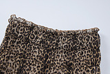SUPER WHOLESALE |  Triangle Cami & Boy Shorts (Leopard)