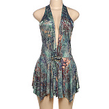 SUPER WHOLESALE |  Halter Mini Dress