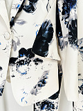 SUPER WHOLESALE |  Printed Slim-fit Blazer Suit