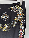 SUPER WHOLESALE |  Sequins Skirt Bottom with Long Sleeve Top