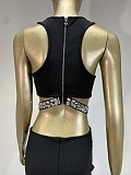 SUPER WHOLESALE | Beaded Skirt Set with Tank Top