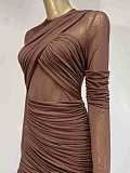 SUPER WHOLESALE | lLayers See-through Long Dress