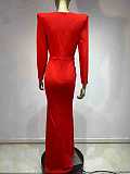 SUPER WHOLESALE | Plunging Long Dress